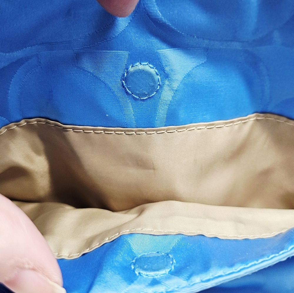 Coach Blue Crossbody Bag - Picture 10 of 15